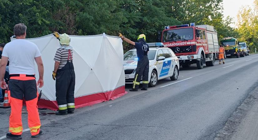 Beláthatatlan kanyarban előzött a sofőr, ketten életüket vesztették a balesetben Dunavecse közelében  fotók