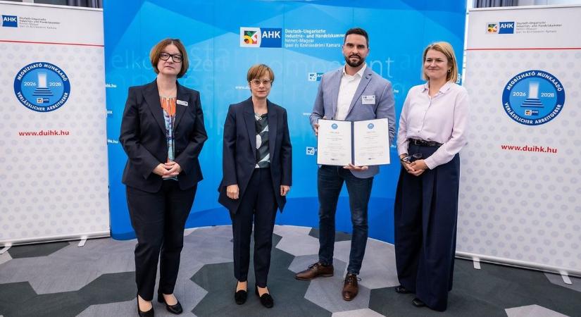 „Megbízható Munkaadó 2026/28” címet nyert a szombathelyi Schaeffler