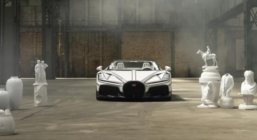 Ez nem a nagyi étkészlete – íme a 400 km/órával száguldó porcelánautó