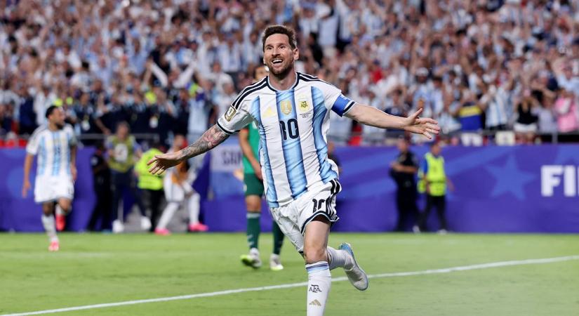 Sárosit is beérte Messi, aki tovább írja saját világbajnoki történetét