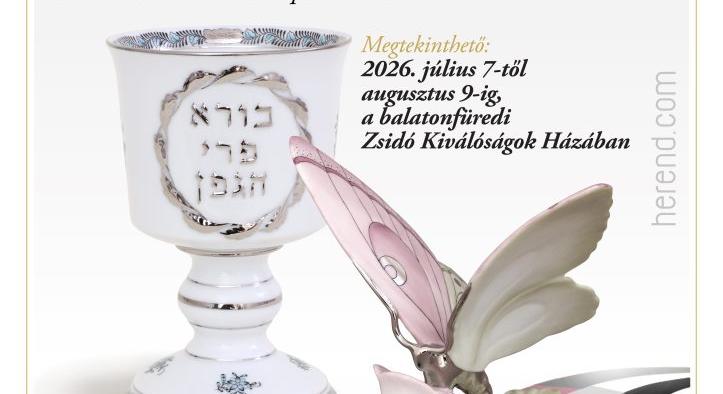 Herendi porcelán kiállítás Balatonfüreden (balatonfured.hu)