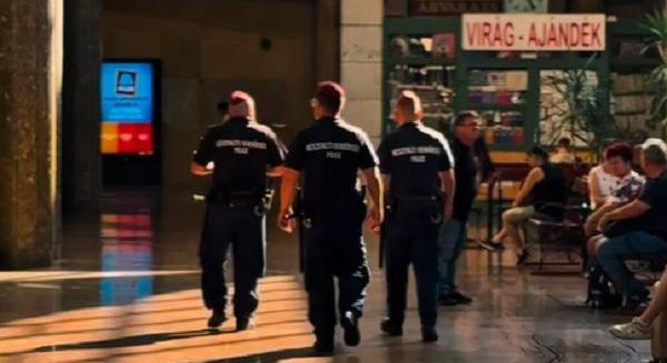 Rendőrségi razzia a debreceni Nagyállomáson