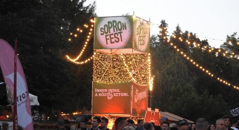 Színpadon a Lord és Azahriah - a SopronFest második napján is sztárparádé fogadta a látogatókat
