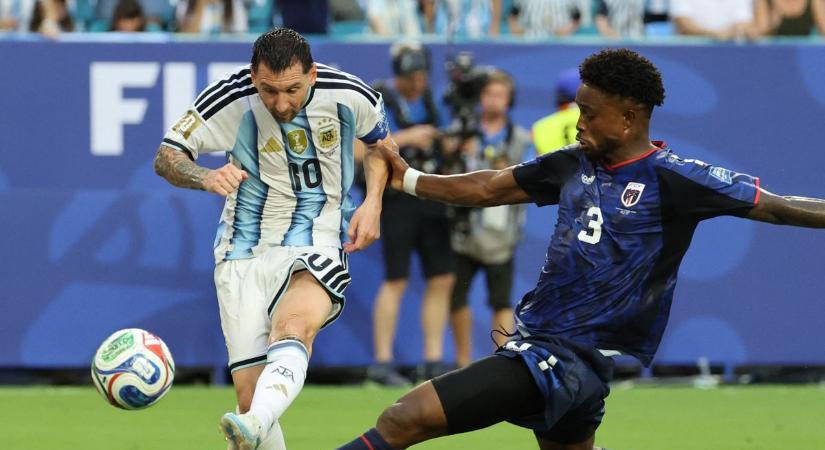 Csúnya pukli: durván fejberúgták Lionel Messit