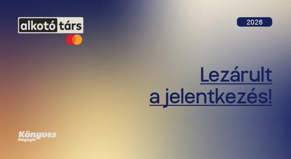 56-an jelentkeztek az idei Mastercard-Alkotótárs ösztöndíjra