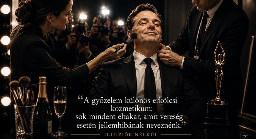 A győzelem erkölcsi sminkje…