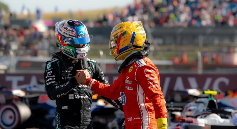 Antonelli kitaktikázta Hamiltont a sprintfutamon