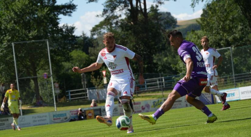 NB I-es felkészülés: Döntetlent játszott a DVSC az osztrák negyedikkel