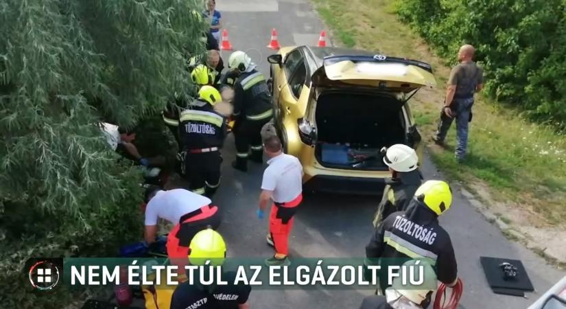 Nem élte túl a kisfiú, akit maga alá gyűrt az autó