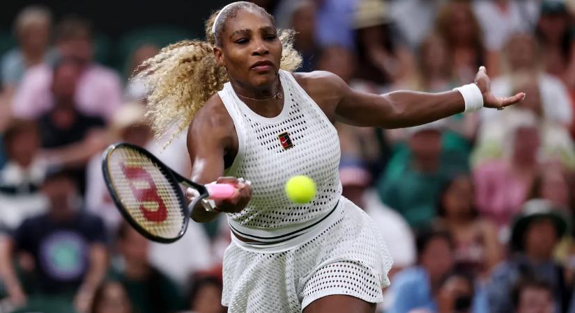 Serena Williams sérülés miatt visszalépett a párostól Wimbledonban