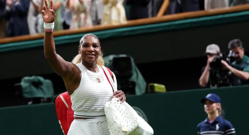 Serena Williams sérülés miatt visszalép a wimbledoni teniszversenytől