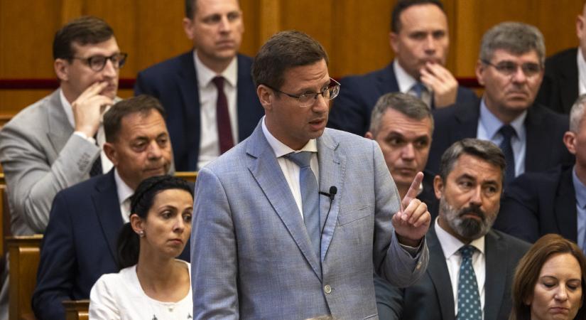 Gulyás Gergely az alaptörvény-módosításról: Ez nem a jogállam sérelme, hanem annak vége