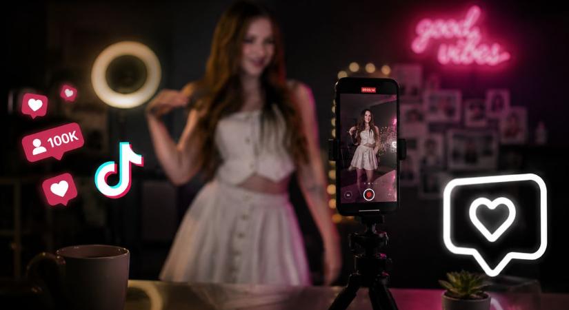 A TikTok kedvence ezúttal Pécsen vonta magára a figyelmet