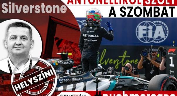 Helyszíni: Antonelliről szólt a szombat Silverstone-ban