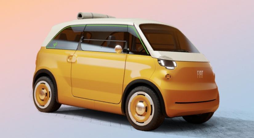 Elektromos törpeautóként tér vissza a Fiat Multipla