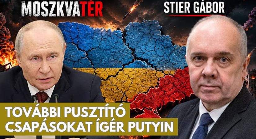 További pusztító csapásokat ígér Putyin