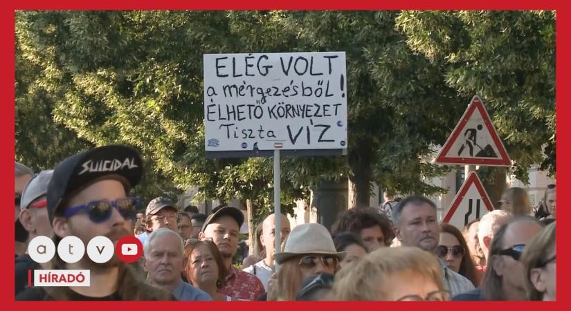 Akkugyárellenes tüntetés volt Debrecenben