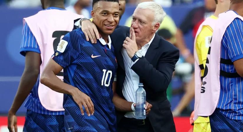Deschamps: Megkértem a két legerősebb játékosomat, hogy a végén azonnal menjenek oda megvédeni Mbappét