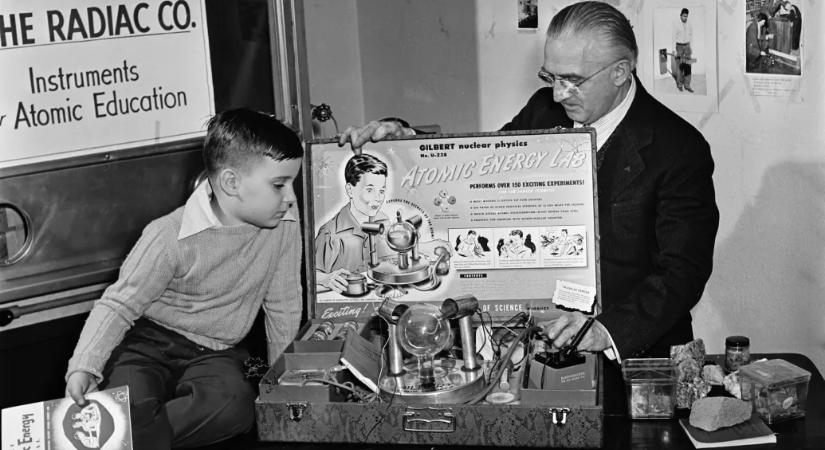Uránnal és Geiger–Müller-számlálóval érkezett az 1950-es évek egyik legveszélyesebb gyerekjátéka