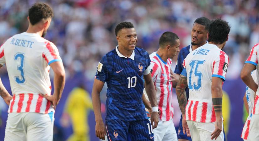 Mbappé büntetővel lőtte be Franciaországot a vb-negyeddöntőbe az agresszív Paraguay ellen