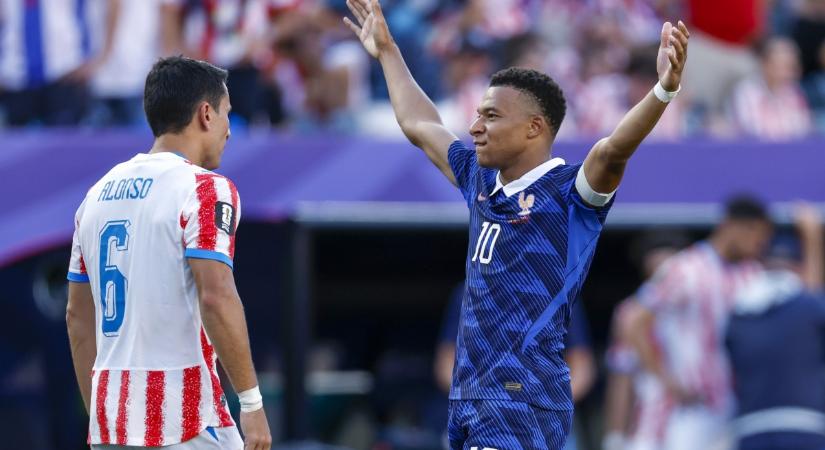 Mbappé kemény üzenet a Paraguay elleni vb-meccs után: „Ha be kell mocskolnunk a kezünket, megtesszük!”