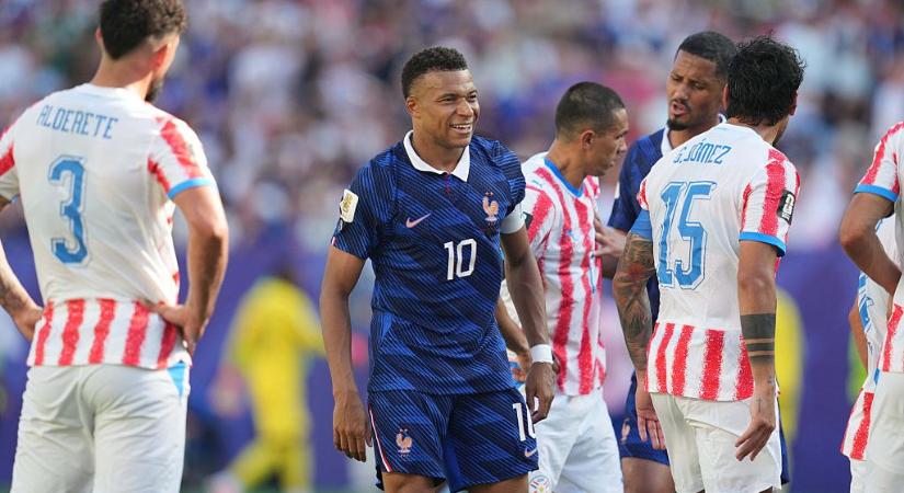 Vb 2026: Paraguay a franciákat is megizzasztotta, de Mbappé gólja negyeddöntőt ért - videó
