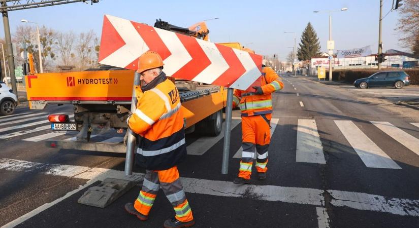 Lezárások Baranyában: több főút is részben vagy teljesen járhatatlan