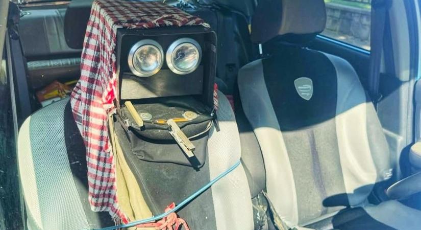 Kamu traffipaxszal verték át az autósokat Balatonvilágoson