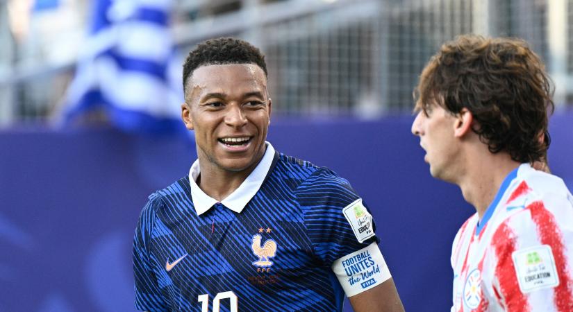 Mbappé továbblőtte a franciákat, majd a paraguayiak képébe nevetett