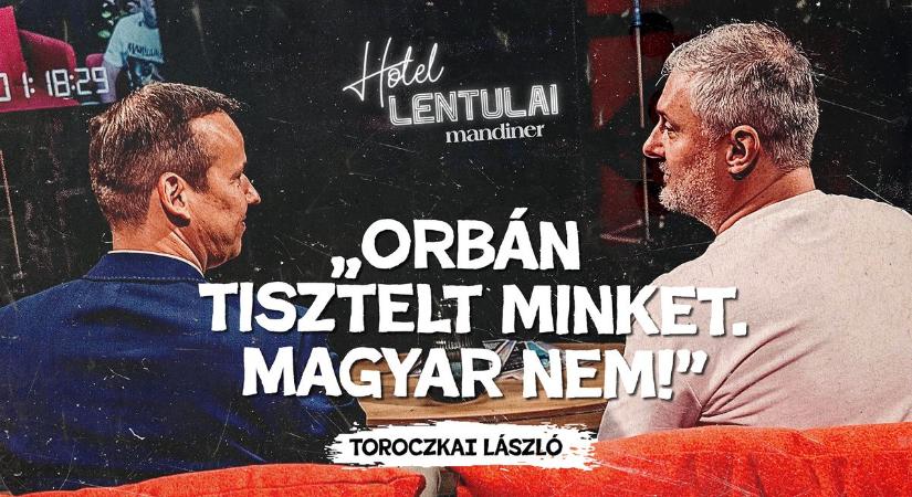 „Látok olyan jeleket, melyek szerint Magyar Péter FÉL TŐLEM” – Toroczkai László  Hotel Lentulai