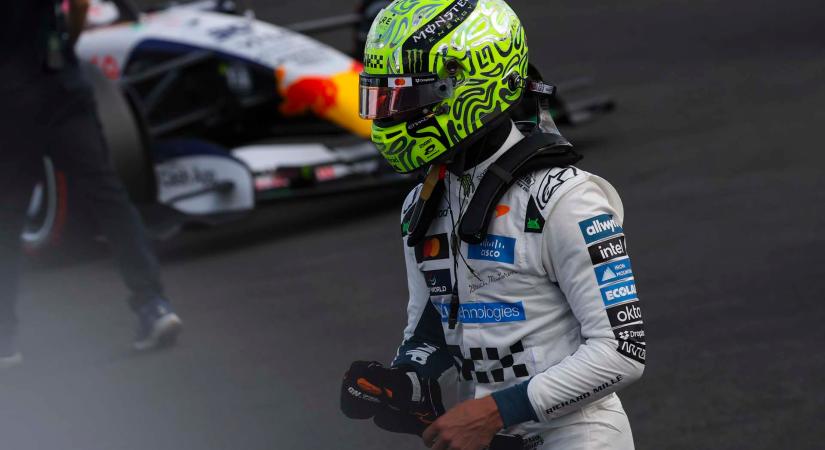 Norris: Bajban van a McLaren, egyszerűen lassúak vagyunk