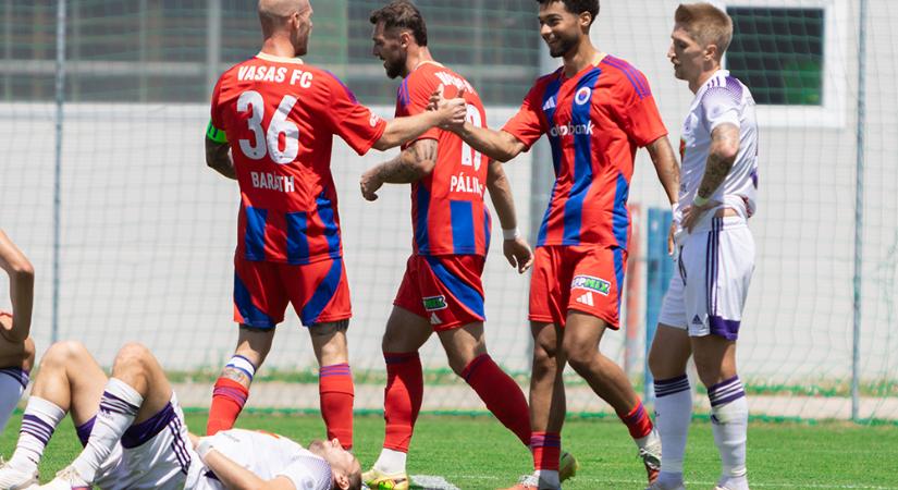Technikai hibák után a szél is kellett a Vasas győzelméhez