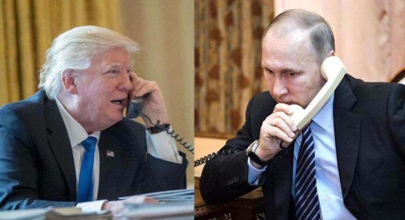 Putyin és Trump másfél órát telefonált az amerikai évfordulón