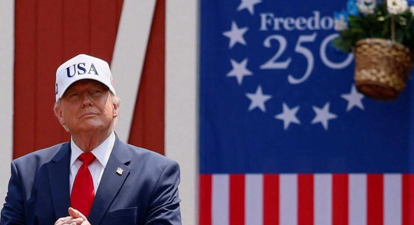 Trump-show lett Amerika 250. születésnapjából