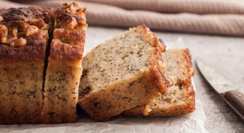 Könnyű és gyors hétvégi desszertre vágyik? Íme a tökéletes banánkenyér receptje