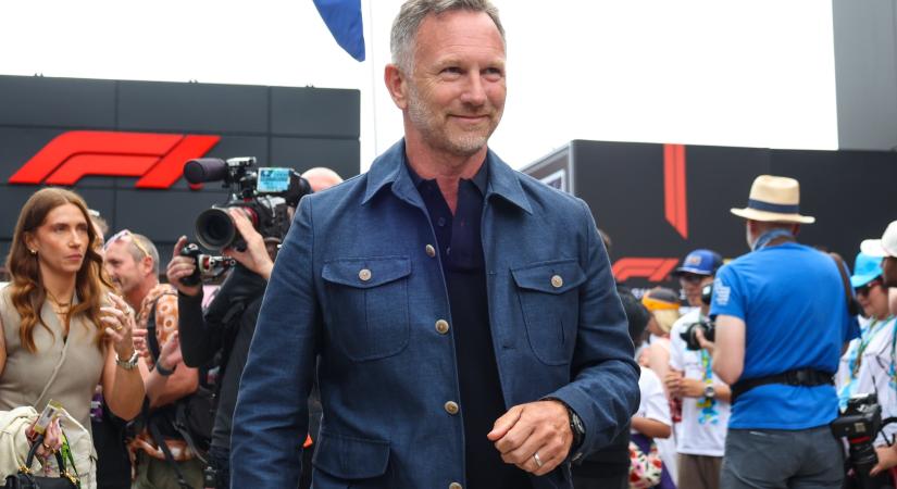 Christian Horner visszatért a Forma-1-es paddockba