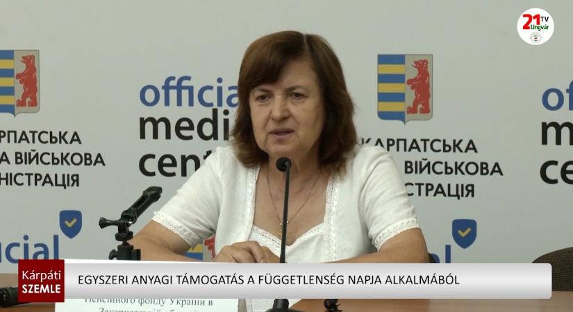 Egyszeri anyagi támogatás a függetlenség napja alkalmából (videó)