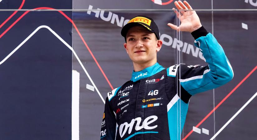 Dobogón végzett a magyar tehetség a Hungaroringen
