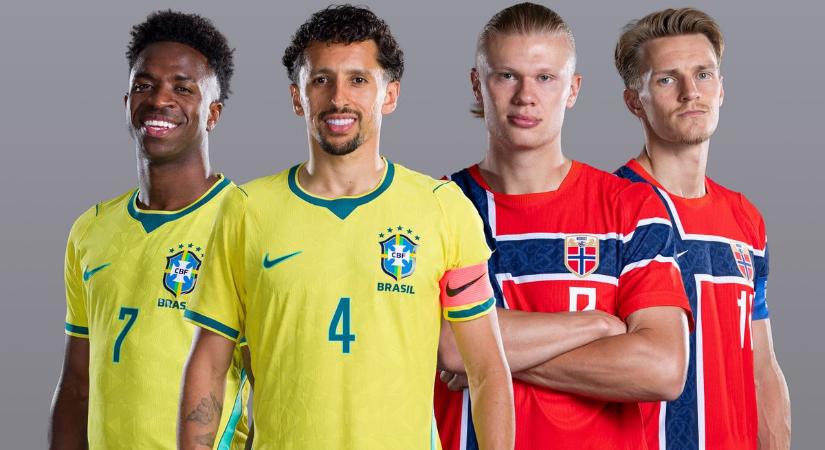 Sírva nevetős mémek vezetik fel a brazil–norvég focicsatát ( videó)