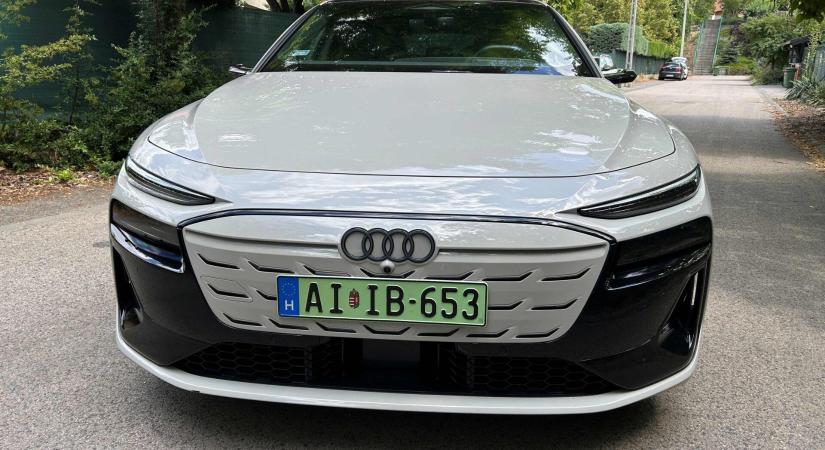 A jövő már itt van, igaz nem is tökéletes. Audi S6 Avant e-tron teszt.