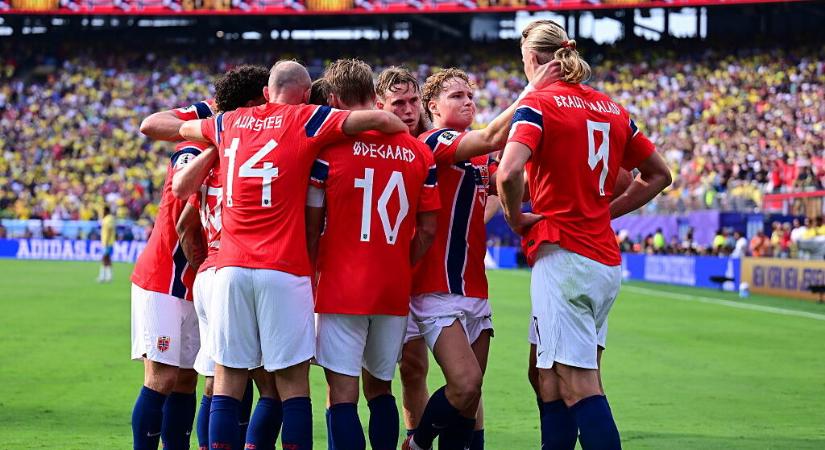 Haalandnak két helyzet elég volt, Norvégia kiejtette Brazíliát – Neymar góllal búcsúzott
