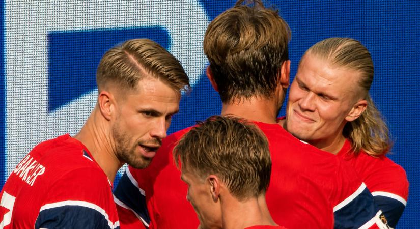 Haaland kivégezte Brazíliát – Norvégia a nyolc között a foci-vb-n