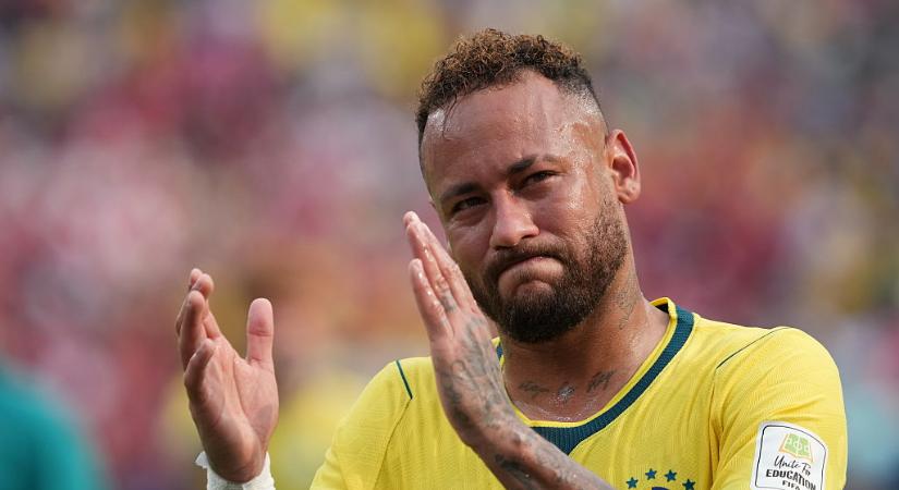 A vb-blama után Neymar sírva vonul vissza a brazil válogatottól: „Megpróbáltam...”