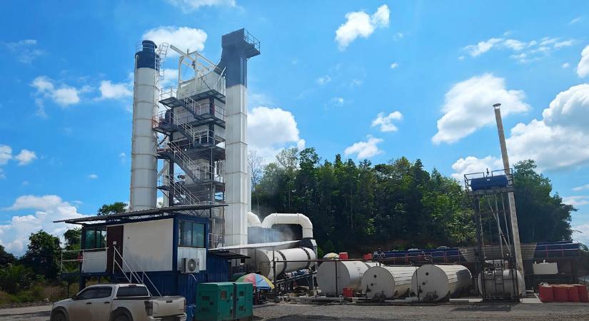 Asphalt Batch Plant Stability After Relocation