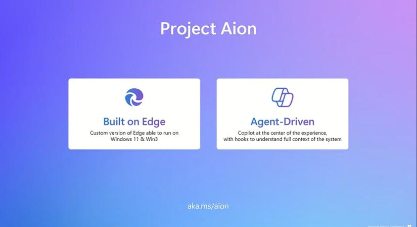 A Microsoft egy pehelykönnyű, Edge webböngészőn alapú felhős operációs rendszert fejlesztett – Ez az AION OS projekt