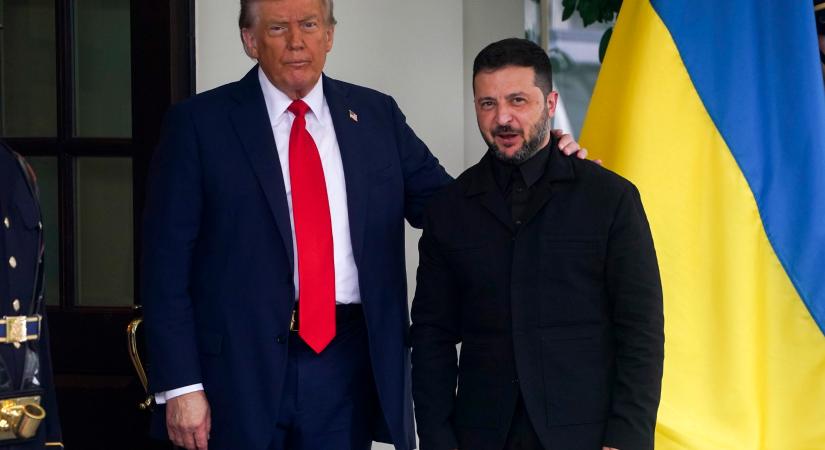 Trump szerdán találkozik az ukrán elnökkel