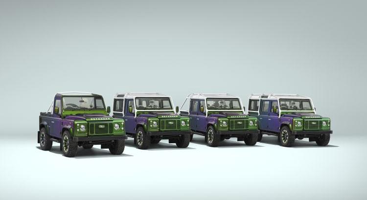 Színváltós klasszikusok: új életre keltek a Defender V8-asok