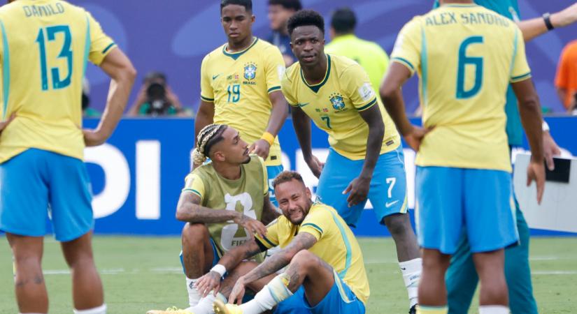 Neymar könnyek között jelentette be: véget ért a brazil válogatottban töltött pályafutása