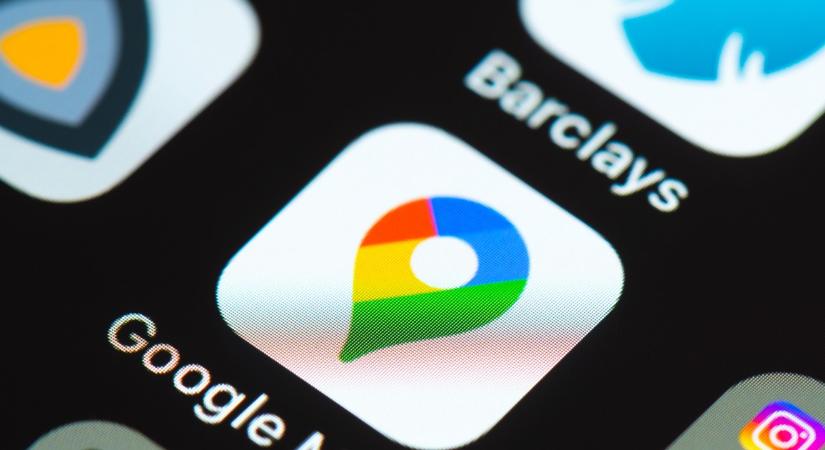 Miért változik folyamatosan a kék pont mérete a Google Térképen?