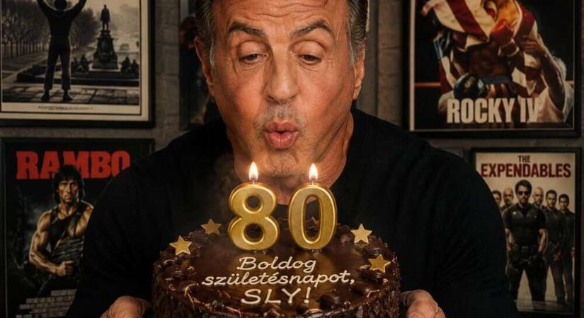 80 éves Sylvester Stallone – a férfi, akinek senki sem jósolt világsikert